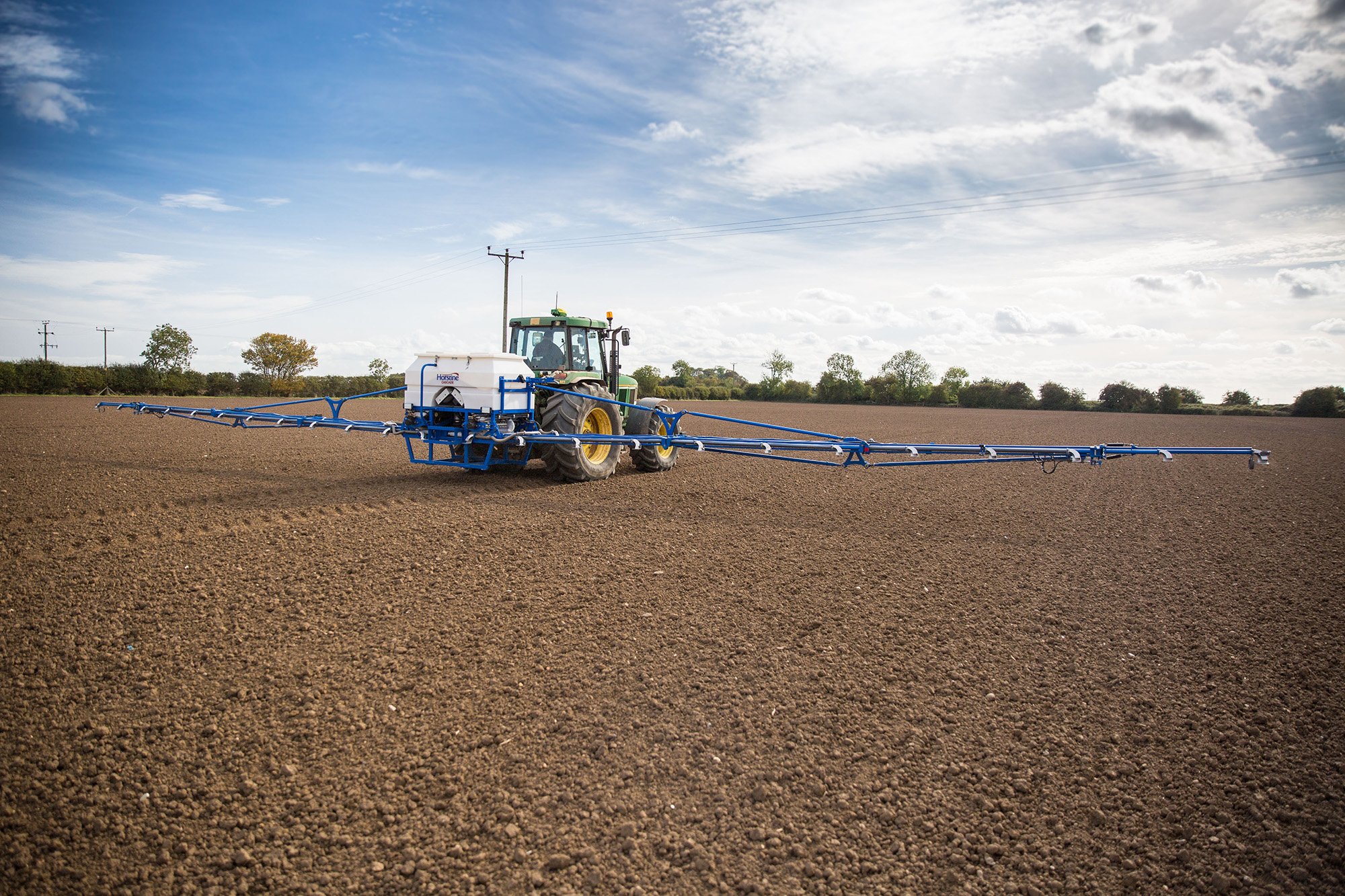 Horstine Cascade setup for Avadex application