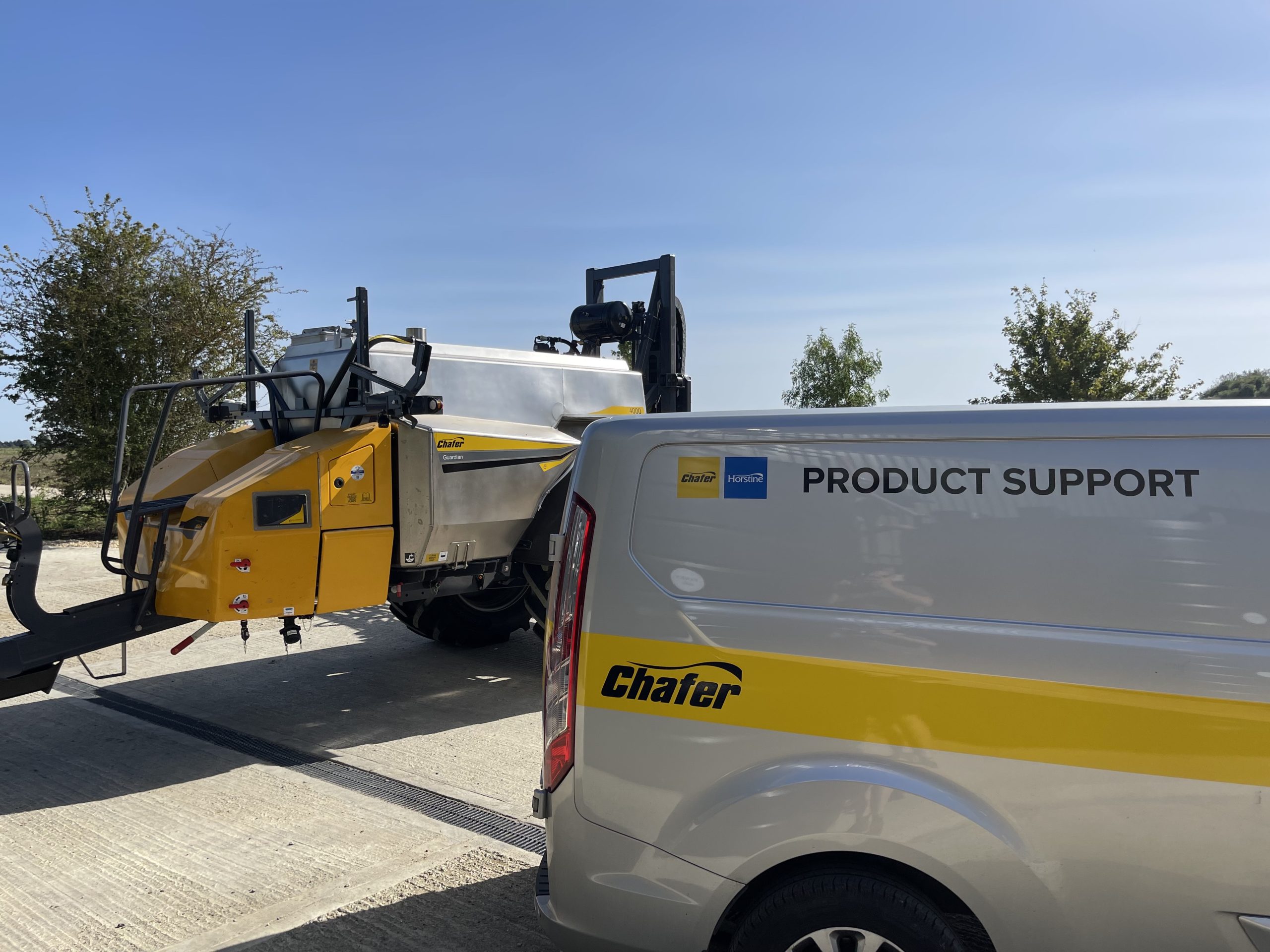 Chafer Product Support Van